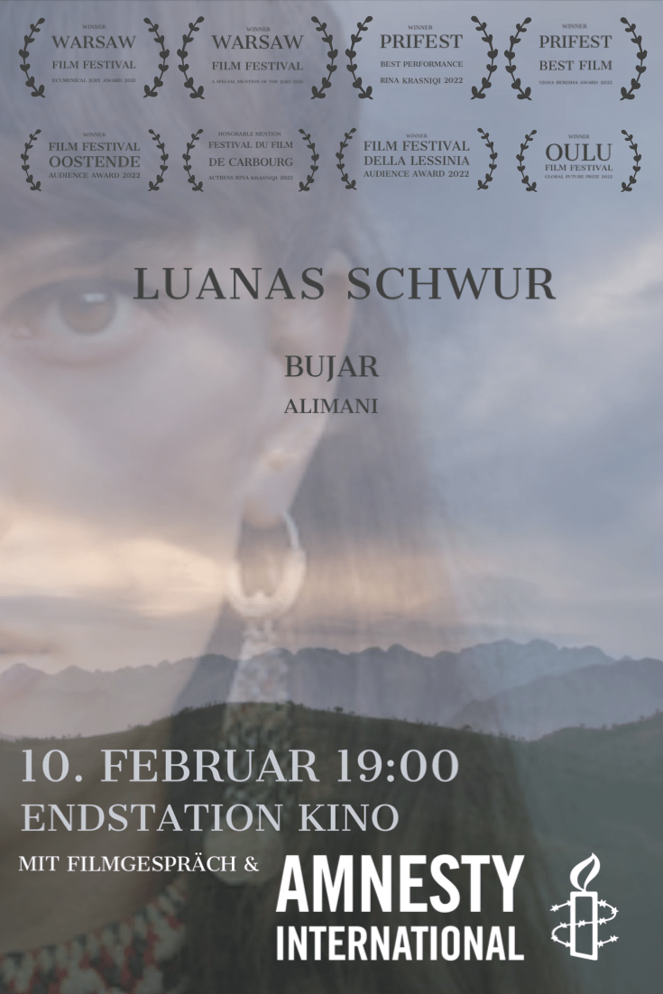 Filmvorführung: „Luanas Schwur“ von Bujar Alimani