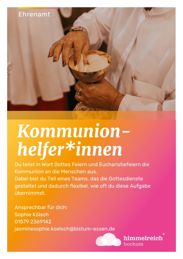 Kommunionhelfer*innen gesucht!