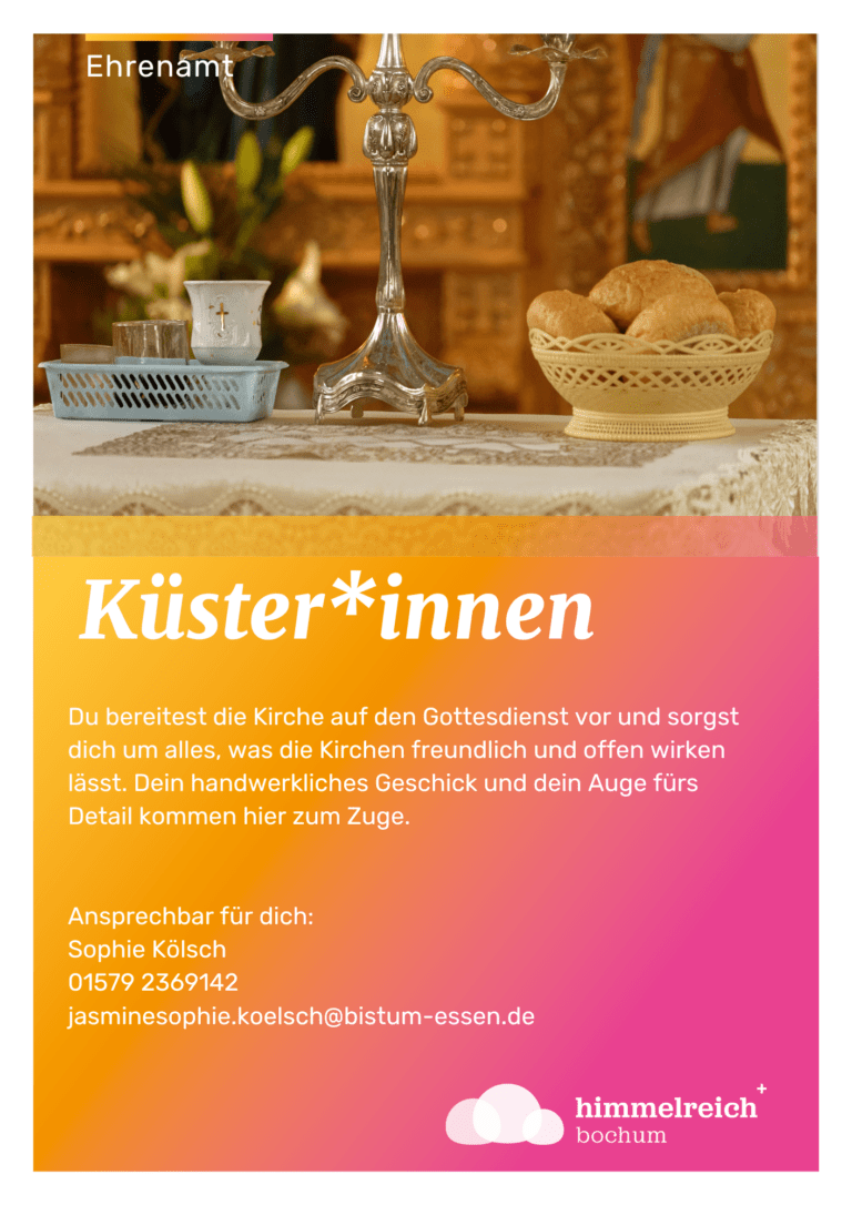 Küster*innen gesucht!