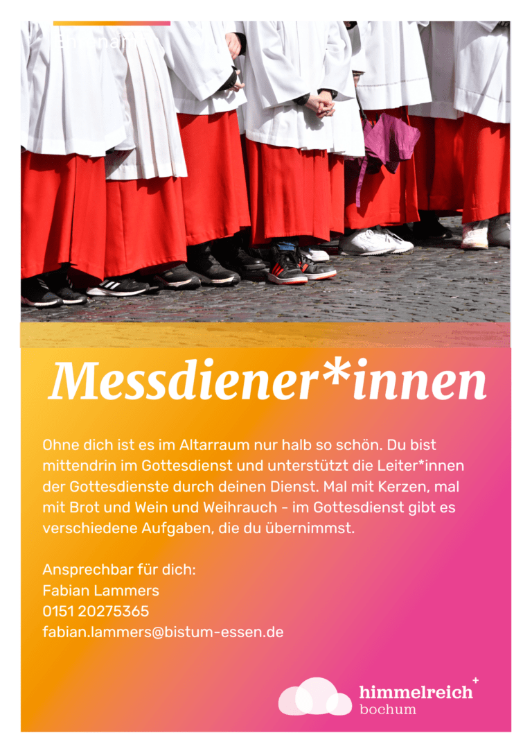 Messdiener*innen gesucht!
