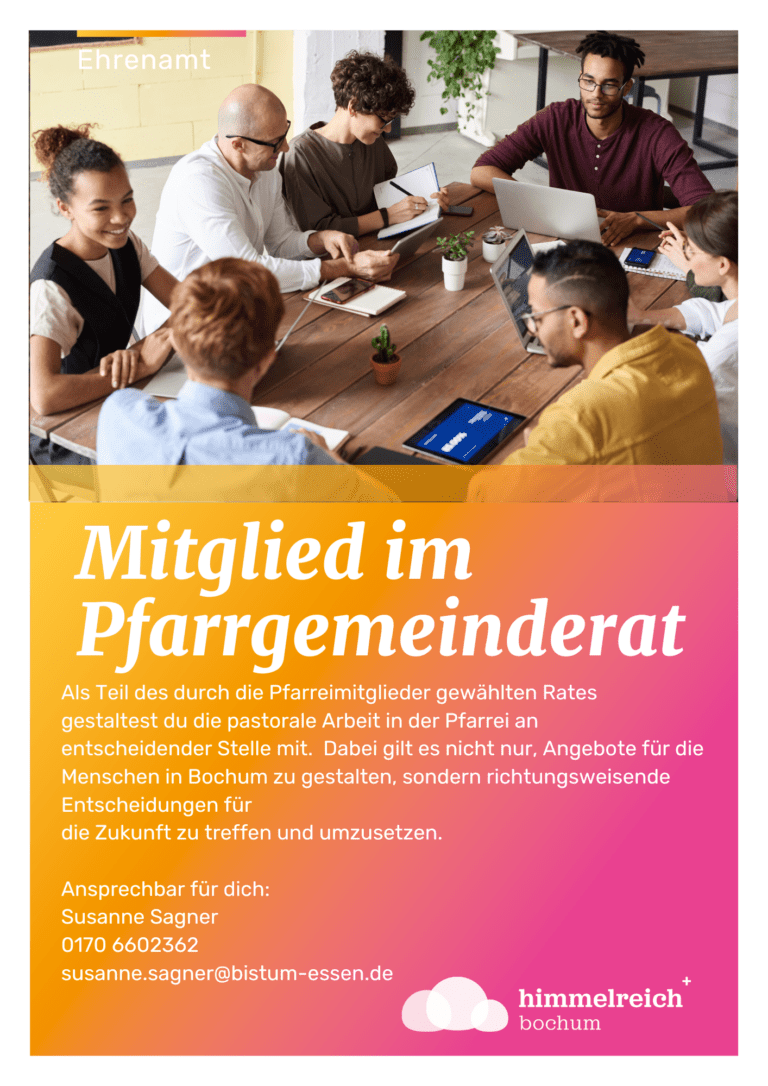 Mitglieder des Pfarrgemeinderates
