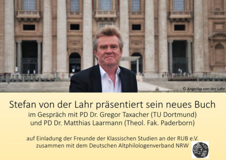Stefan von der Lahr präsentiert sein neues Buch „Dämonen im Vatikan“