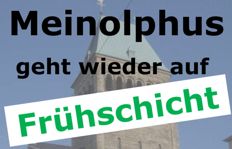 Frühschichten in St. Meinolphus