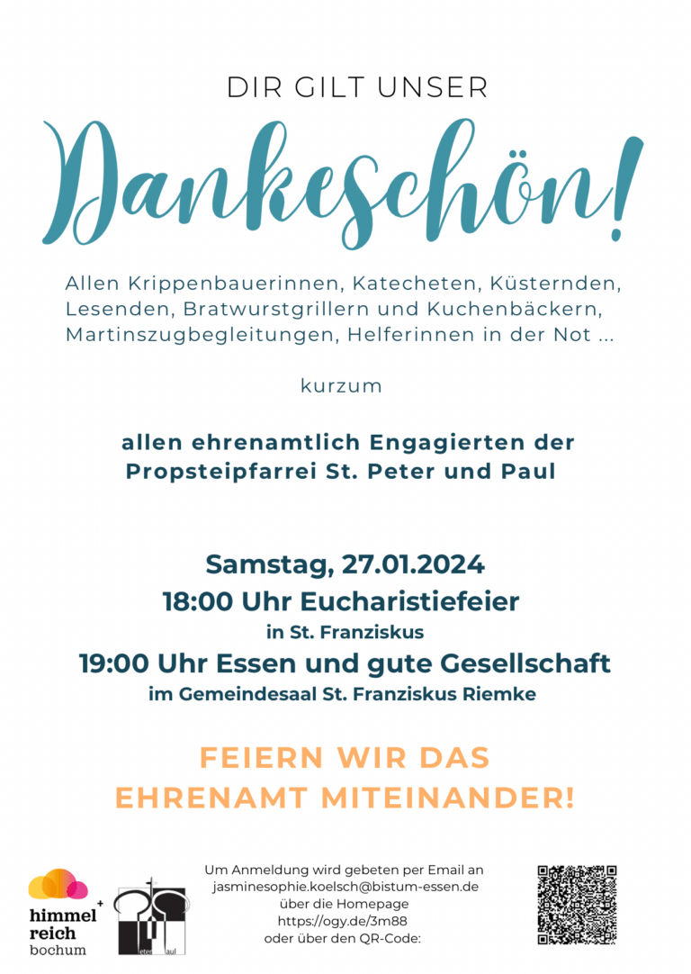 Wir sagen Dankeschön!