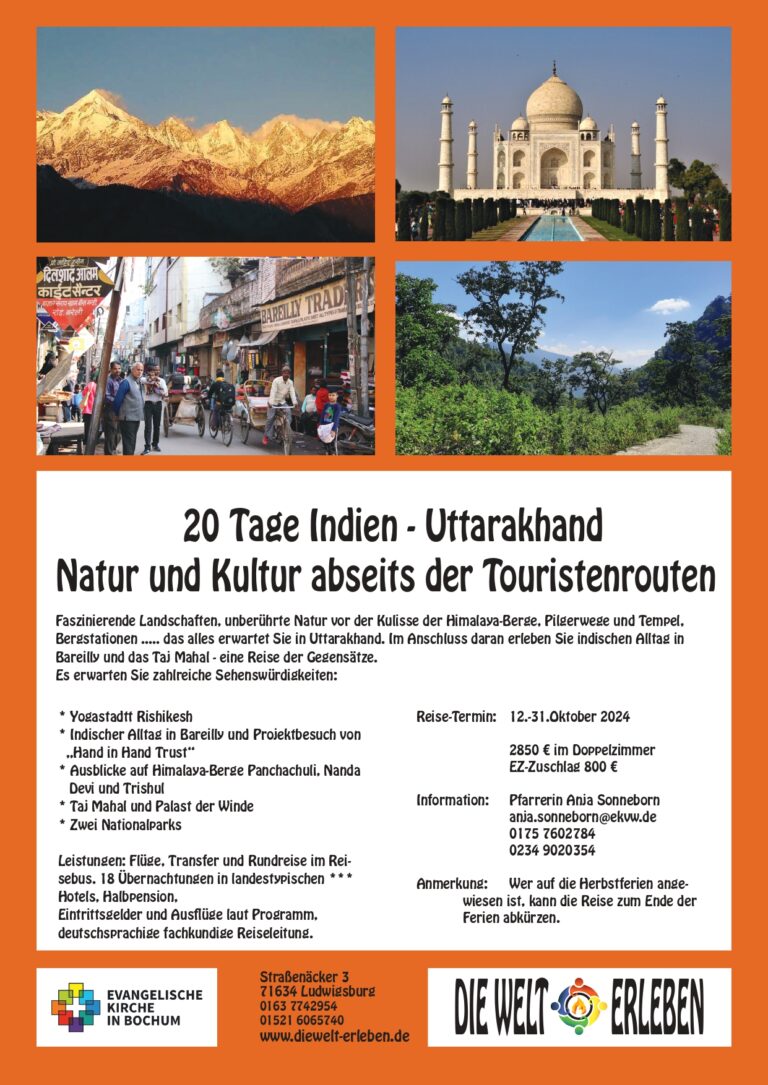 20 Tage Indien