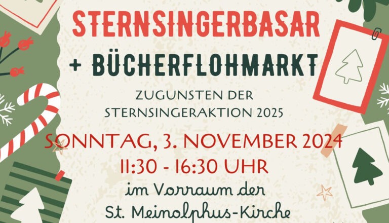 Sternsingerbasar Bücherflohmarkt