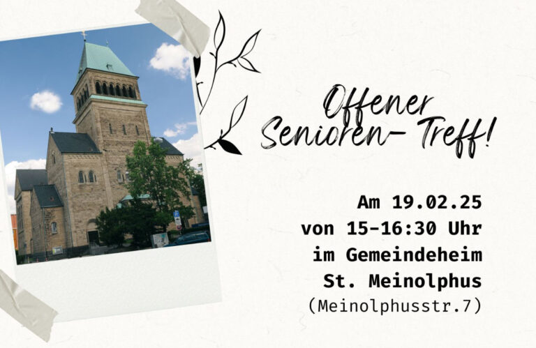 Herzliche Einladung zu Kaffee, Gebäck und netten Gesprächen!