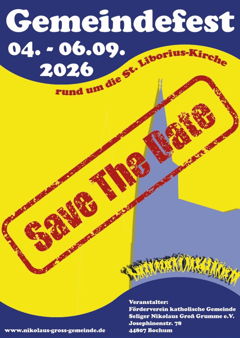 Gemeindefest 2026 – Save the Date