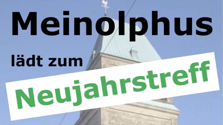 Meinolphus lädt zum Neujahrstreff