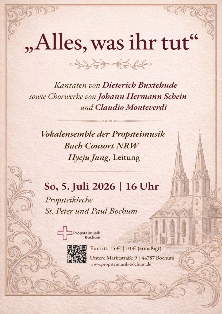 "Alles, was ihr tut" "Alles, was ihr tut"