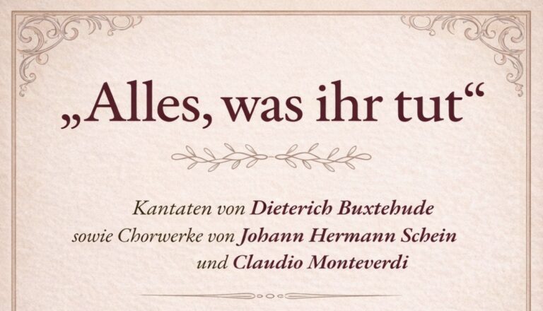 "Alles, was ihr tut"