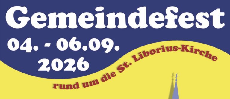 Gemeindefest rund um die St. Liborius-Kirche