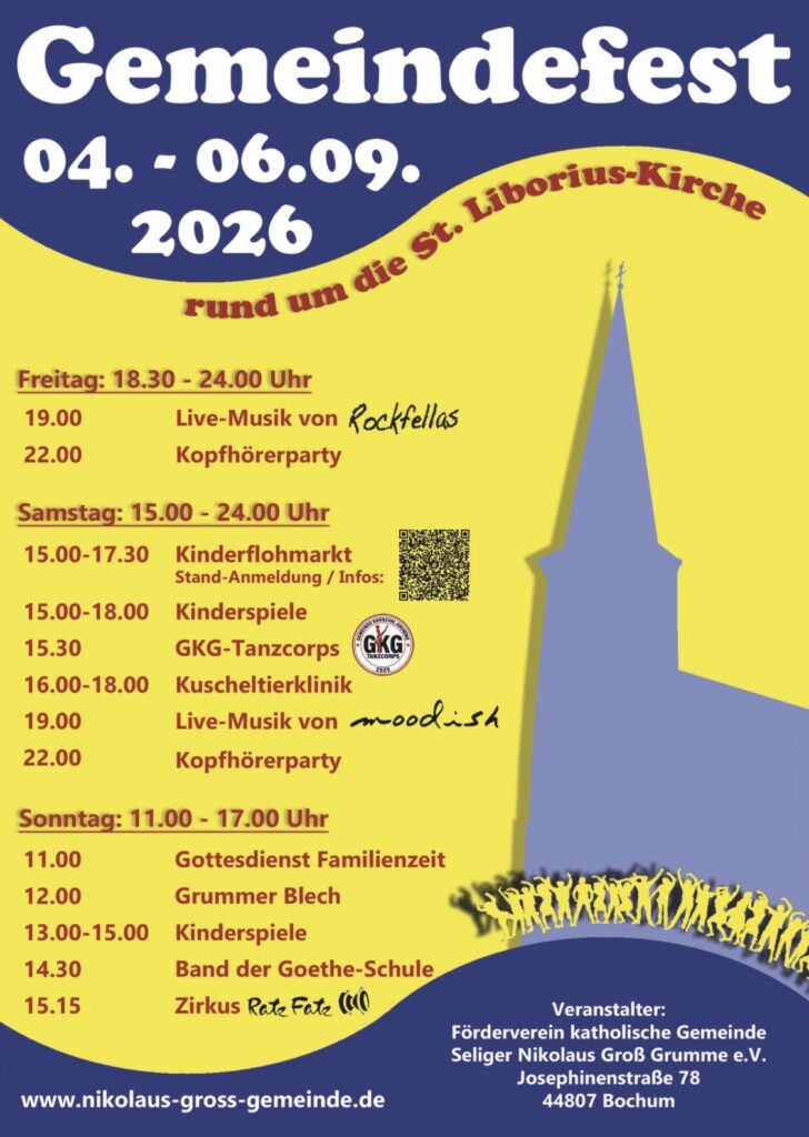 Gemeindefest rund um die St. Liborius-Kirche