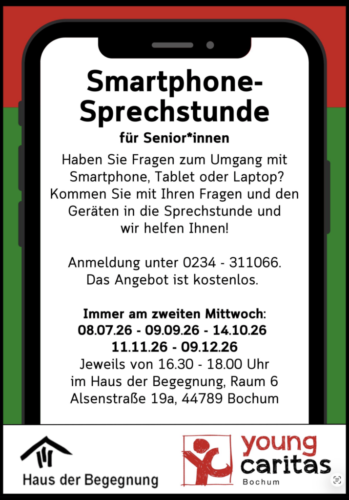 Smartphone-Sprechstunde für Senioren